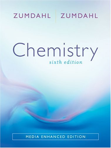 Chemistry: Media Enhanced Edition (9780618610327) by Steven S. Zumdahl; Susan A. Zumdahl