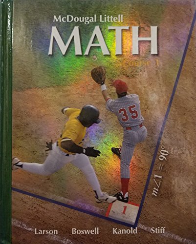 Beispielbild fr McDougal Littell Math Course 3: Student Edition 2007 zum Verkauf von Books of the Smoky Mountains