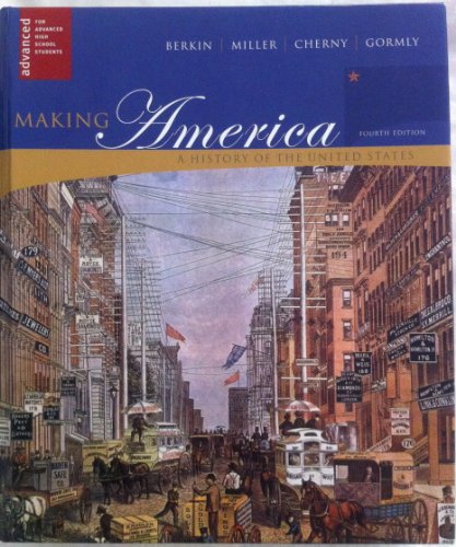 Beispielbild fr Making America: A History of the United States zum Verkauf von HPB-Red