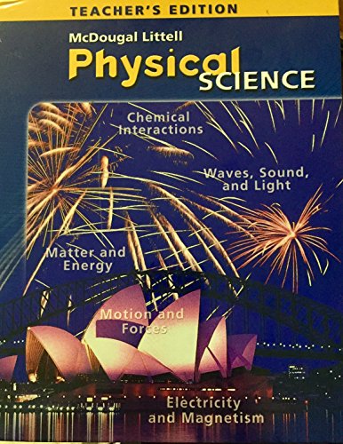 9780618615582: McDougal Littell Physical Science Teacher's Edition 061861558X