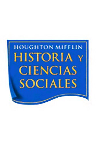 Imagen de archivo de Houghton Mifflin Historia y Ciencias Sociales: Suplementos de fuentes primarias Grade 5 (Spanish Edition) a la venta por Mispah books