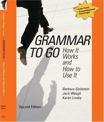 Stock image for Grammar to Go : How It Works and How to Use It for sale by Better World Books