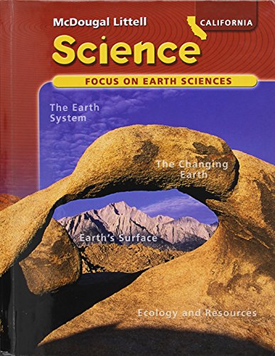 Imagen de archivo de California Science; Focus On Earth Sciences, Grade 6 ; 9780618640942 ; 0618640940 a la venta por APlus Textbooks