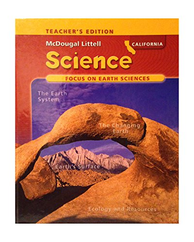 Beispielbild fr Science California Grade 6: Teachers Edition Earth Science (Mcdougal Littell Science) zum Verkauf von ThriftBooks-Atlanta