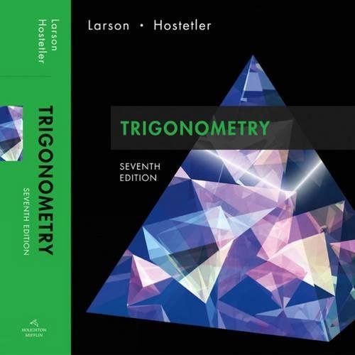 Beispielbild fr Trigonometry (Available 2010 Titles Enhanced Web Assign) zum Verkauf von BooksRun