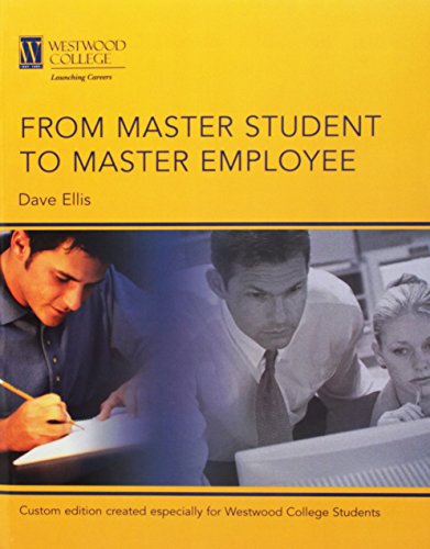 Beispielbild fr From Master Student to Master Employee zum Verkauf von Top Notch Books