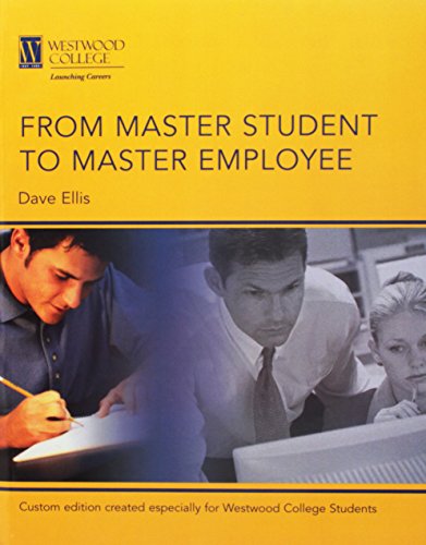 Stock image for From Master Student to Master Employee for sale by Top Notch Books