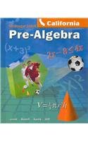 Imagen de archivo de Pre-algebra - California Edition a la venta por Save With Sam