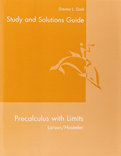 Beispielbild fr Precalculus with Limits zum Verkauf von Better World Books