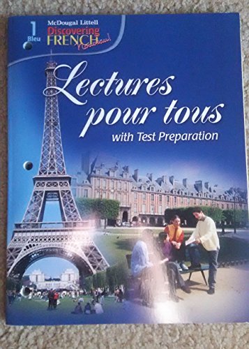 Beispielbild fr Discovering French, Nouveau!: Lectures pour tous Student Edition with Audio CD Levels 1A/1B/1 zum Verkauf von Booksavers of MD