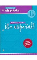 Stock image for en Espaol!: Ms Prctica Cuaderno (Workbook) with Lesson Review Bookmarks Level 1b (Spanish Edition) for sale by Textbook Pro