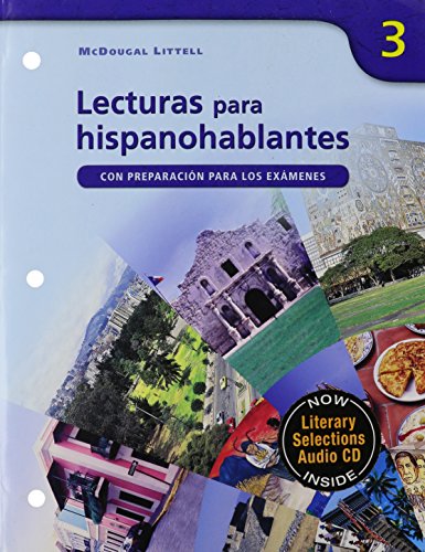 Stock image for En espaol!: Lecturas para hispanohablantes Student Edition with Audio CD Level 3 (Spanish Edition) for sale by dsmbooks