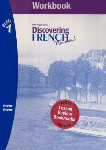 9780618661787: Discovering French Nouveau: Bleu 1