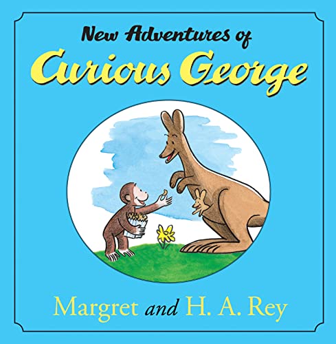 Imagen de archivo de NEW ADVENTURES OF CURIOUS GEORGE INCLUDES; GOES TO A CHOCOLATE FACTORY; & PUPPIES; MAKES PANCAKES; FEEDS ANIMALS; GOES TO MOVIE; IN SNOW; DREAM a la venta por WONDERFUL BOOKS BY MAIL