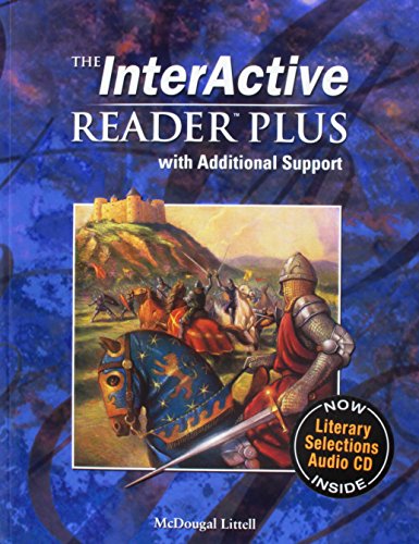 9780618665921: McDougal Littell Language of Literature: The Interactive Reader Plus with Additional Support with Audio-CD Grade 10