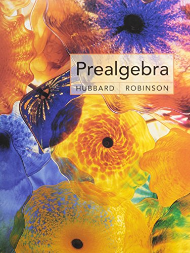 Prealgebra + Study + Solutions Manual + Mathspace Cd + Eduspace (9780618667796) by Hubbard, Elaine