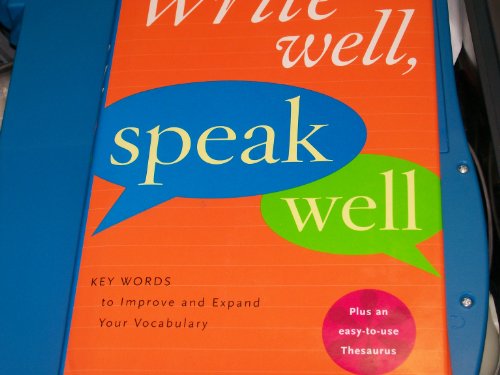 Stock image for Write Well, Speak Well Cl Ams Special Edition Only for sale by R Bookmark