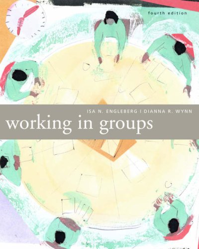 Stock image for Working in Groups: Communication Principles and Strategies for sale by ThriftBooks-Atlanta