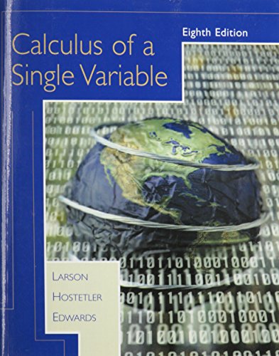 Image d'archives pour Calculus of a Single Variable, Custom, 8th Edition mis en vente par HPB-Red