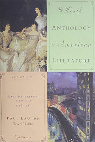 Anthology of American Literature + Whitman/Dickinson Supplement 5th Ed + New Riverside Huckeberry Finn (9780618681662) by Lauter, Paul