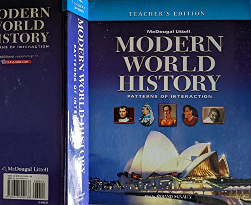 Stock image for World History: Patterns of Interaction: Teacher Edition Grades 9-12 Modern World History 2007 for sale by ThriftBooks-Dallas