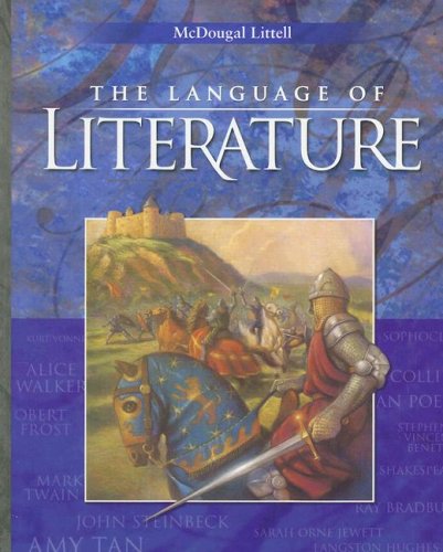 Imagen de archivo de The Language of Literature, California Edition a la venta por ThriftBooks-Dallas