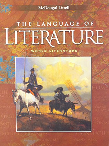 9780618690237: McDougal Littell Language of Literature California: Student Edition World Literature 2006