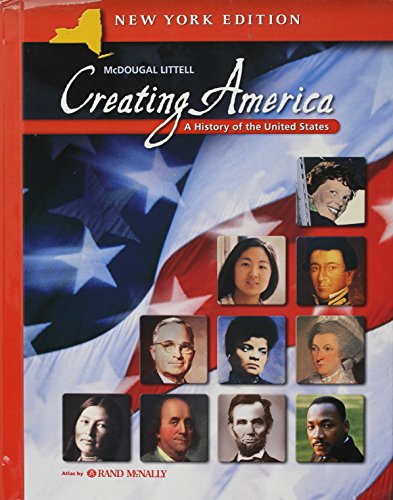 Imagen de archivo de Creating America New York: Student Edition Grades 6-8 a History of the United States 2007 a la venta por SecondSale