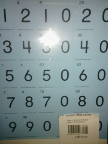 9780618701520: Secret Code Cards