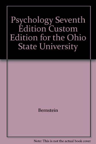 Stock image for Psychology Seventh Edition Custom Edition for the Ohio State University for sale by HPB-Red