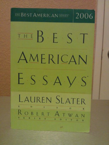 Stock image for The Best American Essays 2006 for sale by Wonder Book