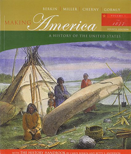Making America, Custom Publication (9780618708055) by Berkin, Carol