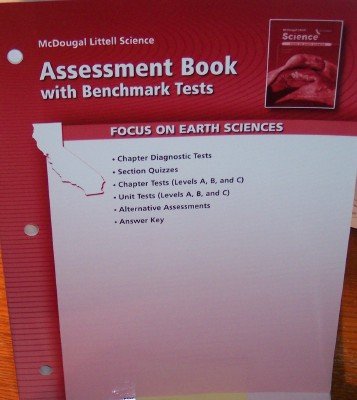 9780618708130: Science California Assessment Book With Benchmark Tests Grade 6: Earth Science (Mcdougal Littell Science)