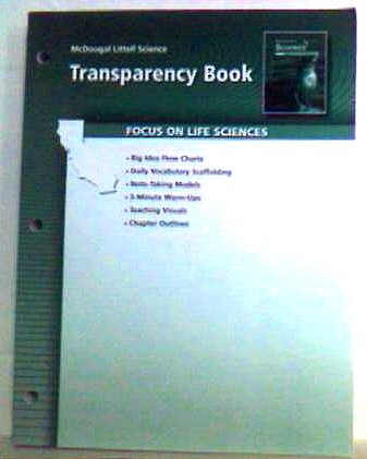 Stock image for McDougal Littell Science California: Transparency Book Grade 7 Life Science [Film] [Mar 13, 2006] MCDOUGAL LITTEL for sale by WONDERFUL BOOKS BY MAIL