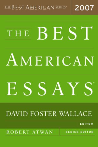 9780618709267: The Best American Essays 2007