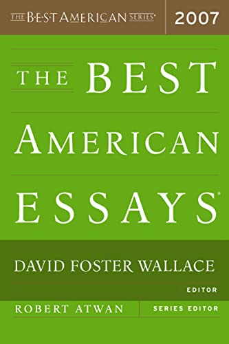 9780618709274: The Best American Essays 2007