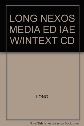 Beispielbild fr Nexos IAE (Package: Instructor's Annotated Edition and A Guide to MLA Documentation) (Media Edition) zum Verkauf von BookHolders