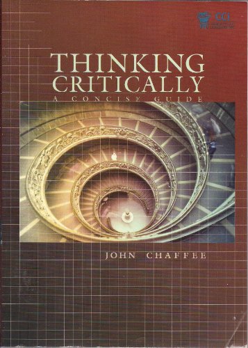 Imagen de archivo de Thinking Critically - A Concise Guide a la venta por ThriftBooks-Atlanta