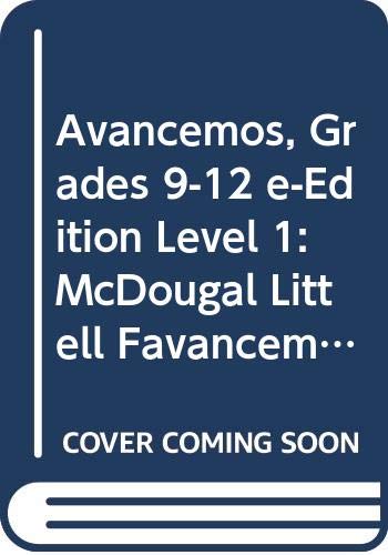 Ã­Avancemos! Florida: eEdition CD-ROM Level 1 2007 (Spanish Edition) (9780618724574) by MCDOUGAL LITTEL