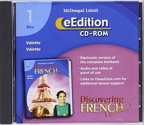 Stock image for Discovering French Nouveau! 1 Bleu - eEdition on CD-ROM for sale by Seattle Goodwill
