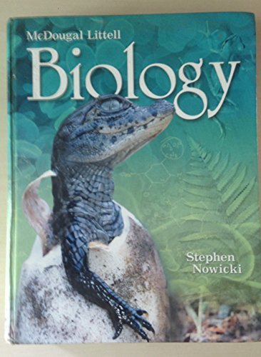 Imagen de archivo de Biology California Student Edition (McDougal Littell Biology) a la venta por SecondSale