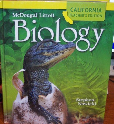 9780618725151: Biology California Grades 9-12: Teacher's Edition (McDougal Littell Biology)