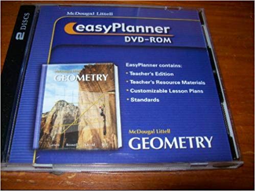 Holt McDougal Larson Geometry: EasyPlanner DVD-ROM - MCDOUGAL LITTEL