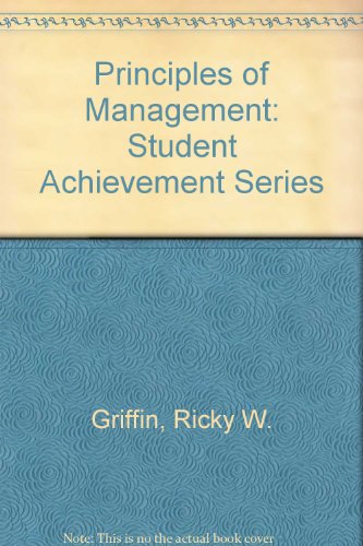 9780618731268: Principles of Management: Student Achievement Series