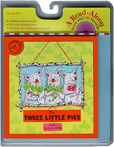 9780618732777: The Three Little Pigs Book & CD