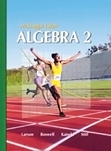 Beispielbild fr McDougal Littell Algebra 2 Chapter 7 Resource Book zum Verkauf von Wonder Book