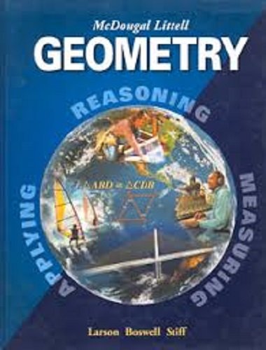 Stock image for Holt McDougal Larson Geometry: Transparency Book: Chapter 1 for sale by Booksavers of MD