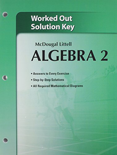 9780618736652: Holt McDougal Larson Algebra 2: Worked-Out Solutions Key