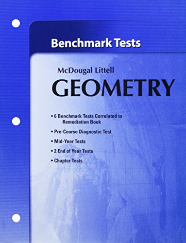 9780618736737: Geometry - Benchmark Tests