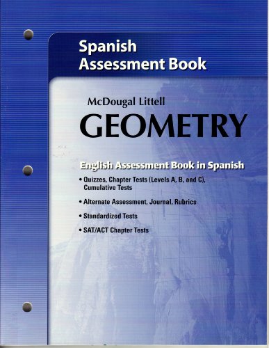 Stock image for Holt McDougal Larson Geometry: Assessment Book (Spanish Edition) for sale by ShowMe D Books